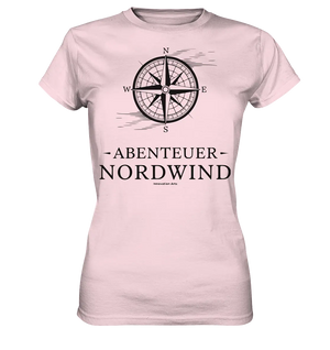 Abenteuer Nordwind – Kompass & Freiheit im Blick - Ladies Premium Shirt Bright Lights Arts