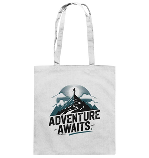 Adventure Awaits – Inspirierendes Design für Natur- und Abenteuerfans - Baumwolltasche Bright Lights Arts