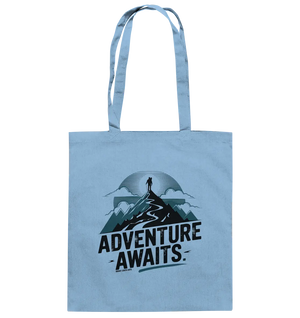 Adventure Awaits – Inspirierendes Design für Natur- und Abenteuerfans - Baumwolltasche Bright Lights Arts