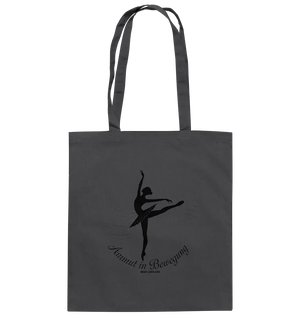 Anmut in Bewegung – Inspirierendes Ballettdesign voller Eleganz - Baumwolltasche Bright Lights Arts