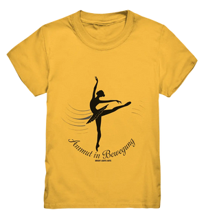 Anmut in Bewegung – Inspirierendes Ballettdesign voller Eleganz - Kids Premium Shirt Bright Lights Arts