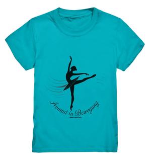 Anmut in Bewegung – Inspirierendes Ballettdesign voller Eleganz - Kids Premium Shirt Bright Lights Arts