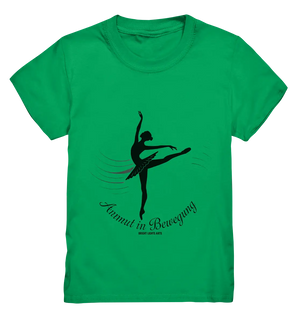 Anmut in Bewegung – Inspirierendes Ballettdesign voller Eleganz - Kids Premium Shirt Bright Lights Arts