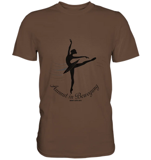 Anmut in Bewegung – Inspirierendes Ballettdesign voller Eleganz - Premium Shirt Bright Lights Arts