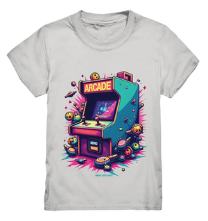 Arcade Action – Farbige Hommage an die Welt der Spielhallen - Kids Premium Shirt Bright Lights Arts