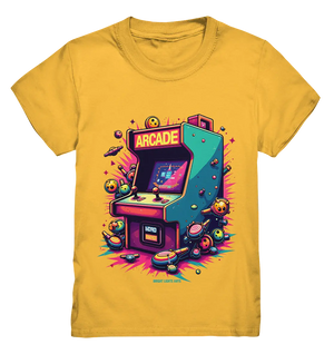 Arcade Action – Farbige Hommage an die Welt der Spielhallen - Kids Premium Shirt Bright Lights Arts