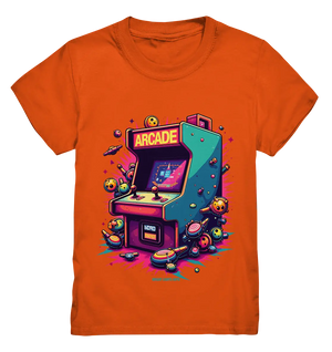 Arcade Action – Farbige Hommage an die Welt der Spielhallen - Kids Premium Shirt Bright Lights Arts