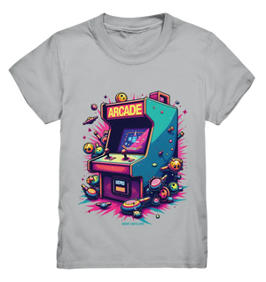 Arcade Action – Farbige Hommage an die Welt der Spielhallen - Kids Premium Shirt Bright Lights Arts