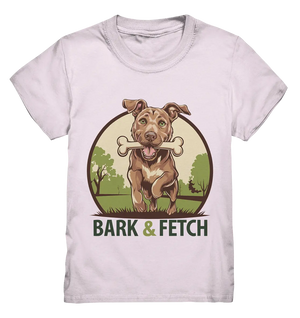BARK & FETCH – Lebendiges Hunde-Design voller Energie - Kids Premium Shirt Bright Lights Arts