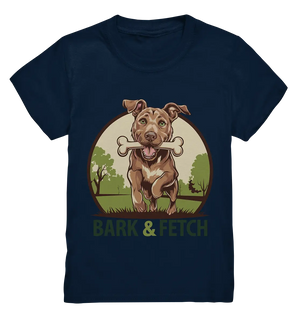 BARK & FETCH – Lebendiges Hunde-Design voller Energie - Kids Premium Shirt Bright Lights Arts