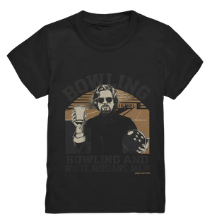 Bowling and white Russians, Man! - Kids Premium Shirt Bright Lights Arts