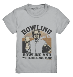 Bowling and white Russians, Man! - Kids Premium Shirt Bright Lights Arts