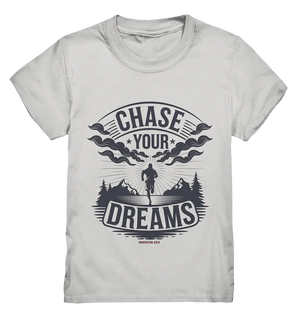 Chase Your Dreams – Motivation trifft kreatives Design - Kids Premium Shirt Bright Lights Arts