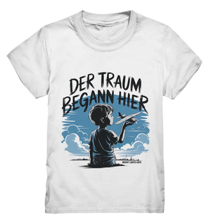 Der Traum begann hier – Inspiration & Kindheitserinnerungen - Kids Premium Shirt Bright Lights Arts