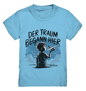 Der Traum begann hier – Inspiration & Kindheitserinnerungen - Kids Premium Shirt Bright Lights Arts
