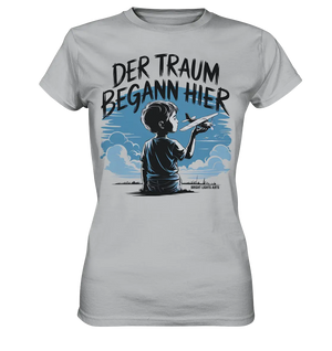Der Traum begann hier – Inspiration & Kindheitserinnerungen - Ladies Premium Shirt Bright Lights Arts