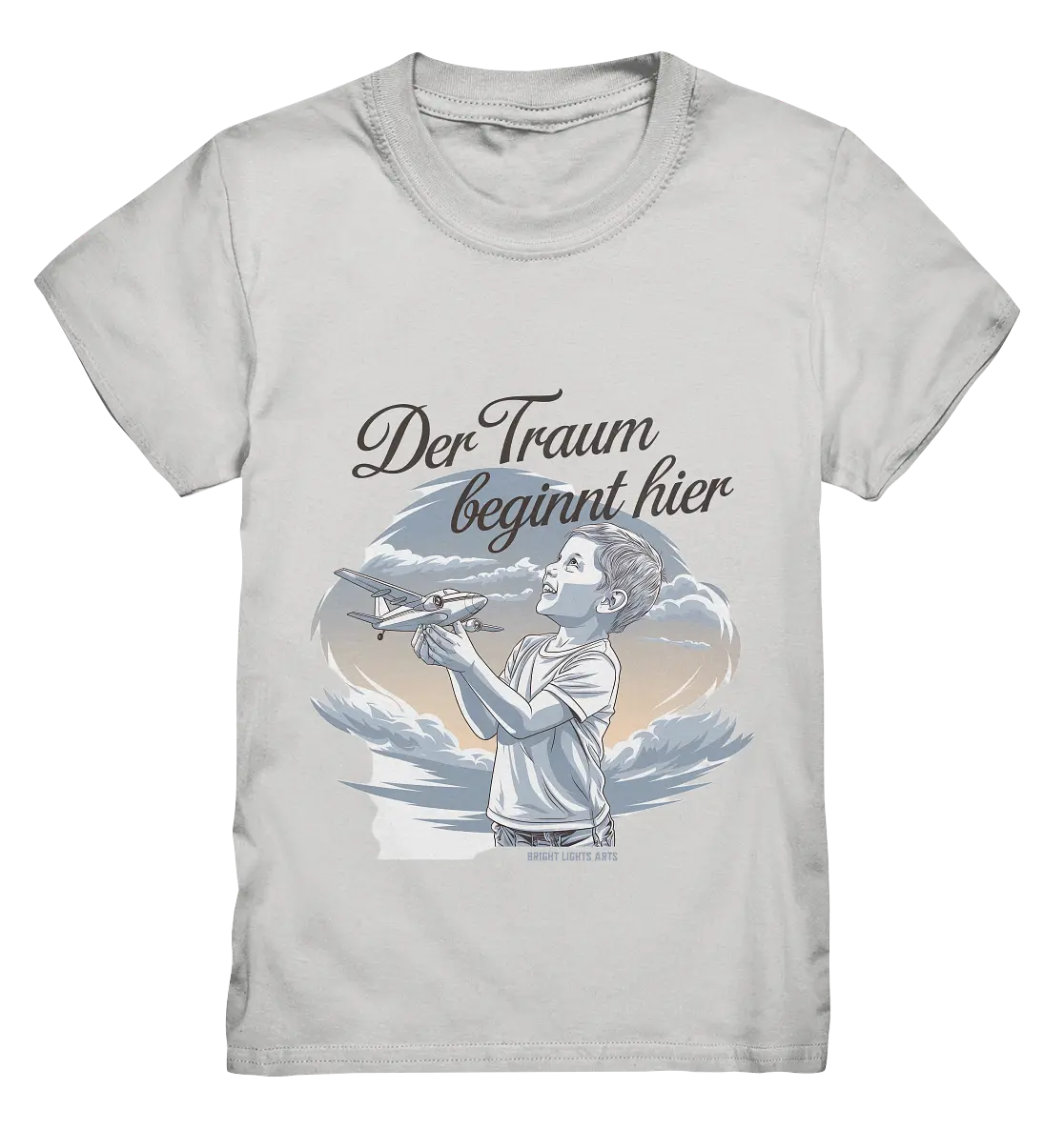 Der Traum beginnt hier – Inspiration & Kindheitserinnerungen - Kids Premium Shirt Bright Lights Arts