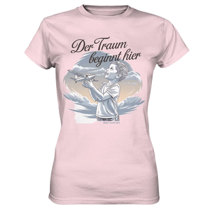 Der Traum beginnt hier – Inspiration & Kindheitserinnerungen - Ladies Premium Shirt Bright Lights Arts