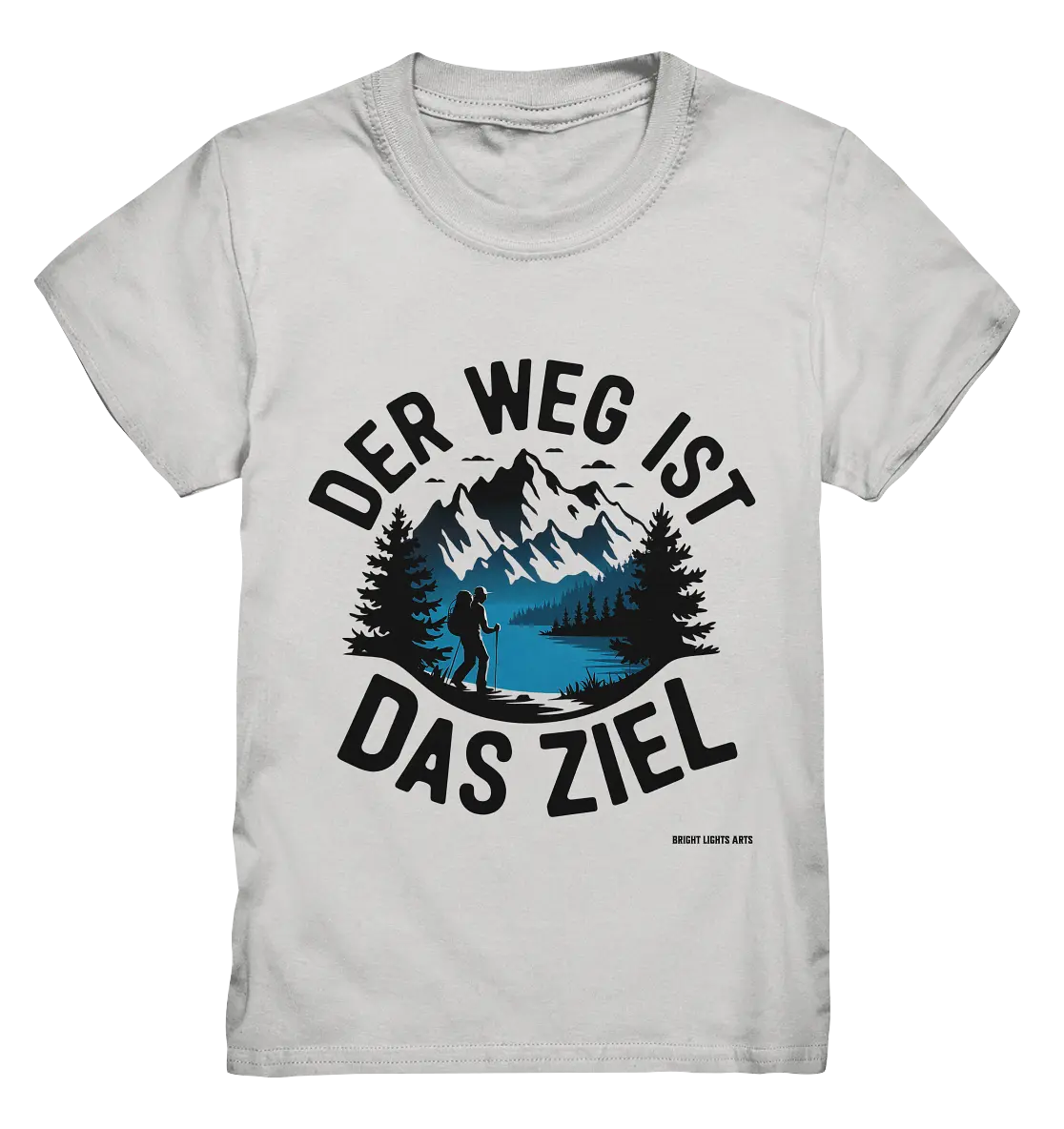 Der Weg ist das Ziel – Abenteuer & Natur erleben - Kids Premium Shirt Bright Lights Arts