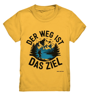 Der Weg ist das Ziel – Abenteuer & Natur erleben - Kids Premium Shirt Bright Lights Arts