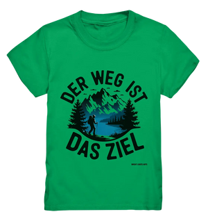 Der Weg ist das Ziel – Abenteuer & Natur erleben - Kids Premium Shirt Bright Lights Arts