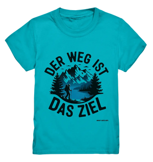 Der Weg ist das Ziel – Abenteuer & Natur erleben - Kids Premium Shirt Bright Lights Arts
