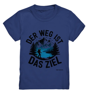 Der Weg ist das Ziel – Abenteuer & Natur erleben - Kids Premium Shirt Bright Lights Arts
