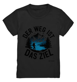 Der Weg ist das Ziel – Abenteuer & Natur erleben - Kids Premium Shirt Bright Lights Arts