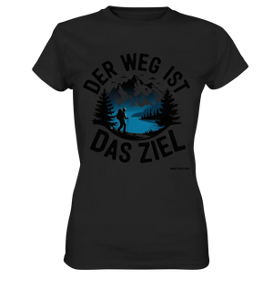 Der Weg ist das Ziel – Abenteuer & Natur erleben - Ladies Premium Shirt Bright Lights Arts