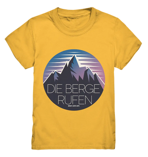 Die Berge rufen – Ein Abenteuer wartet! - Kids Premium Shirt Bright Lights Arts