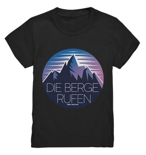 Die Berge rufen – Ein Abenteuer wartet! - Kids Premium Shirt Bright Lights Arts