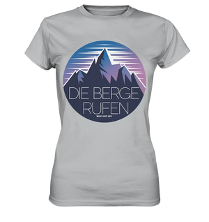 Die Berge rufen – Ein Abenteuer wartet! - Ladies Premium Shirt Bright Lights Arts