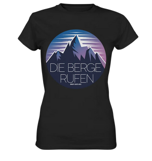 Die Berge rufen – Ein Abenteuer wartet! - Ladies Premium Shirt Bright Lights Arts