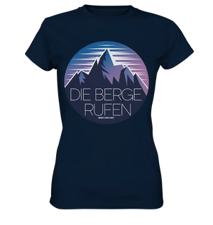 Die Berge rufen – Ein Abenteuer wartet! - Ladies Premium Shirt Bright Lights Arts