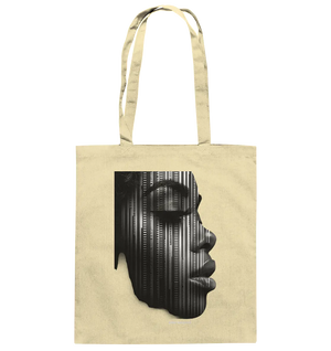 Digitale Identität – Moderne Kunst zwischen Mensch & Code - Baumwolltasche Bright Lights Arts