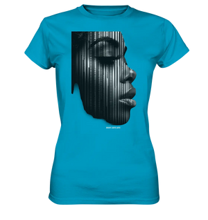 Digitale Identität – Moderne Kunst zwischen Mensch & Code - Ladies Premium Shirt Bright Lights Arts