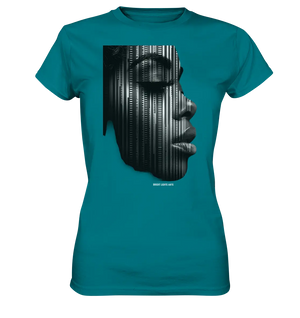 Digitale Identität – Moderne Kunst zwischen Mensch & Code - Ladies Premium Shirt Bright Lights Arts