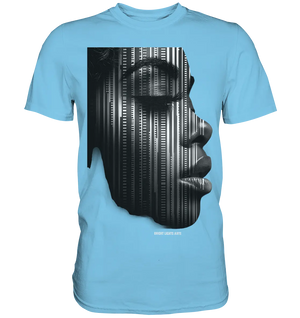 Digitale Identität – Moderne Kunst zwischen Mensch & Code - Premium Shirt Bright Lights Arts
