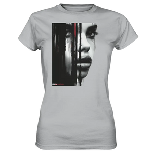 Digitales Mysterium: Fragmentierte Schönheit - Ladies Premium Shirt Bright Lights Arts
