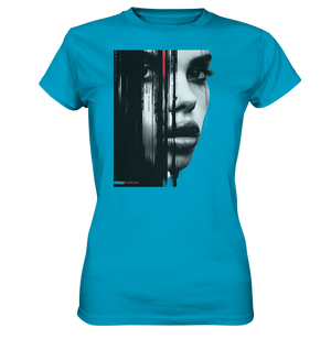 Digitales Mysterium: Fragmentierte Schönheit - Ladies Premium Shirt Bright Lights Arts