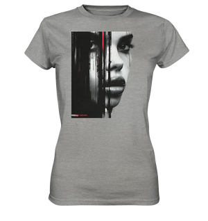 Digitales Mysterium: Fragmentierte Schönheit - Ladies Premium Shirt Bright Lights Arts