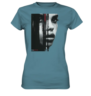 Digitales Mysterium: Fragmentierte Schönheit - Ladies Premium Shirt Bright Lights Arts