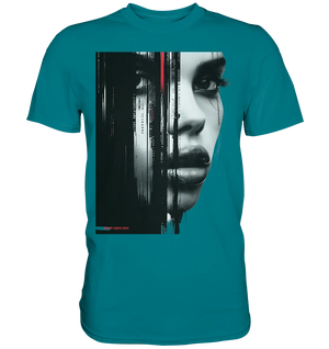 Digitales Mysterium: Fragmentierte Schönheit - Premium Shirt Bright Lights Arts