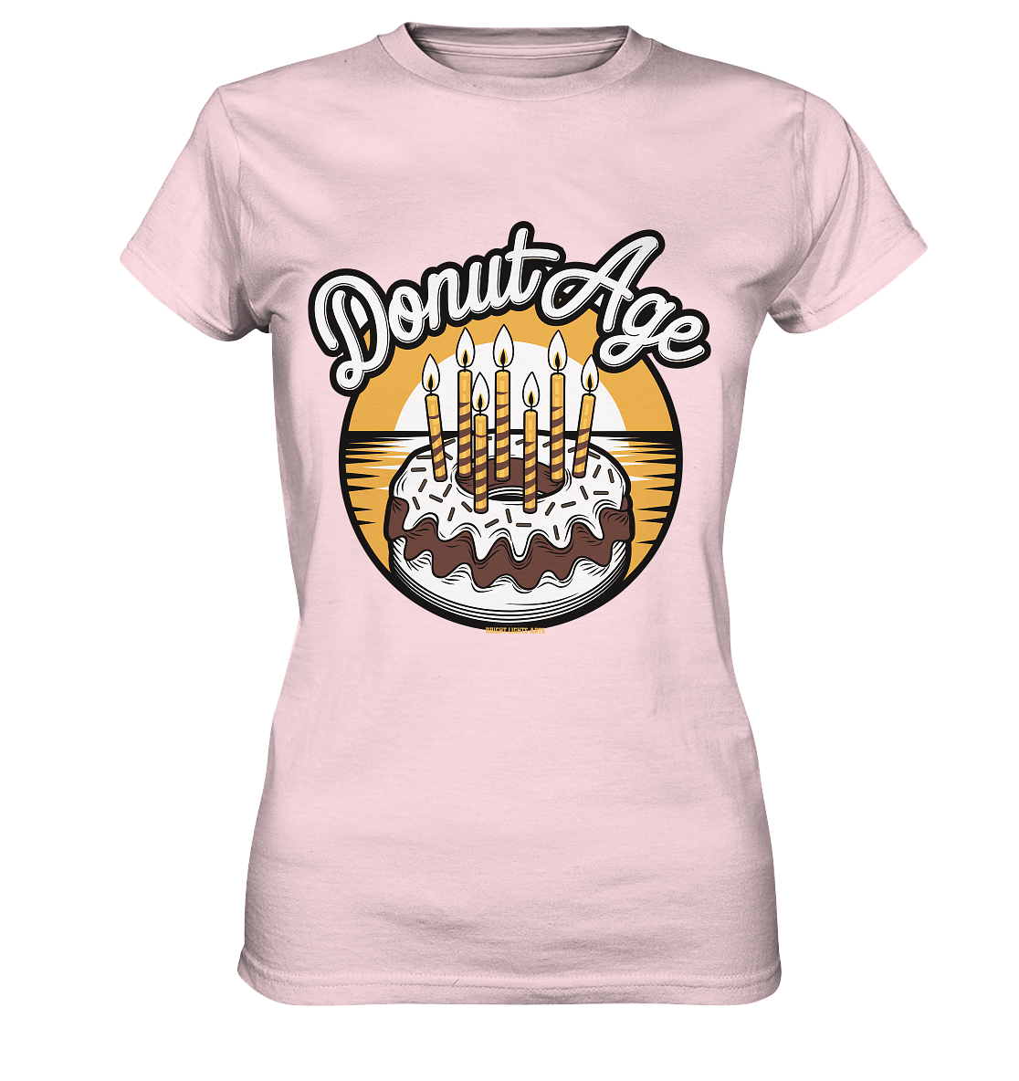 Donut Age - Süße Feiern mit Humor - Ladies Premium Shirt Bright Lights Arts