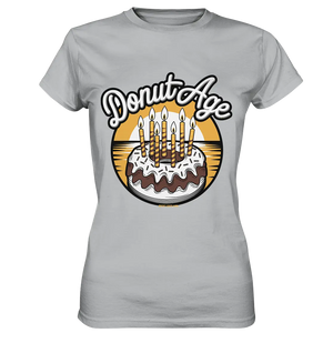 Donut Age - Süße Feiern mit Humor - Ladies Premium Shirt Bright Lights Arts