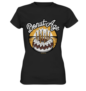 Donut Age - Süße Feiern mit Humor - Ladies Premium Shirt Bright Lights Arts