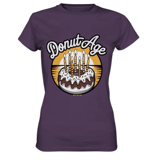 Donut Age - Süße Feiern mit Humor - Ladies Premium Shirt Bright Lights Arts