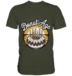 Donut Age - Süße Feiern mit Humor - Premium Shirt Bright Lights Arts