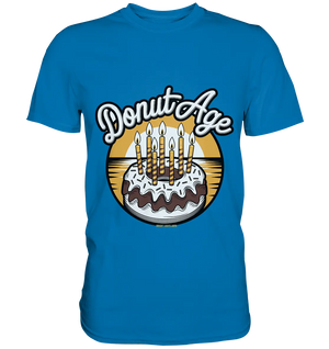 Donut Age - Süße Feiern mit Humor - Premium Shirt Bright Lights Arts