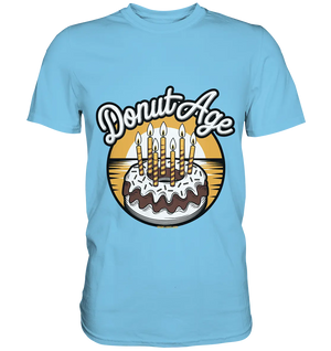 Donut Age - Süße Feiern mit Humor - Premium Shirt Bright Lights Arts